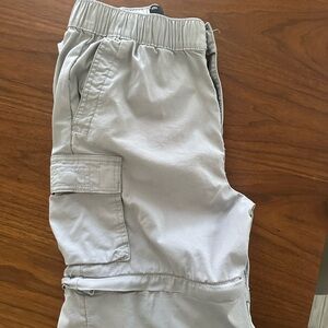 Hollister Light Gray Epic Flex Shorts